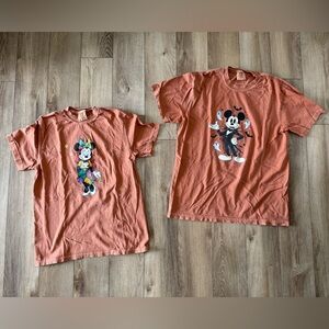 Unisex Disney Mickey and Minnie Halloween T-shirt Bundle, Jack & Sally Matching